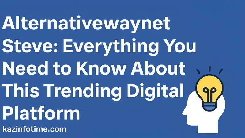 Alternativewaynet Steve